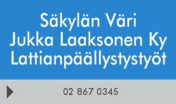 Säkylän Väri Jukka Laaksonen Ky logo